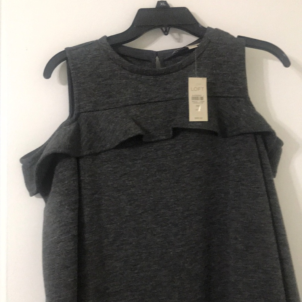 LOFT cold shoulder dress